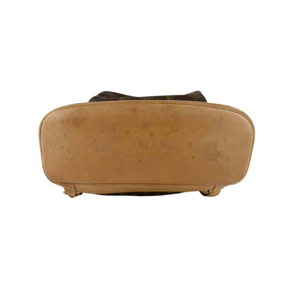 LOUIS VUITTON Brown Monogram Canvas Backpack - Picture 4 of 13